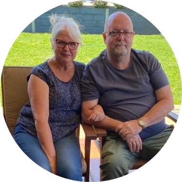 Sheryl and Andrew Cayley